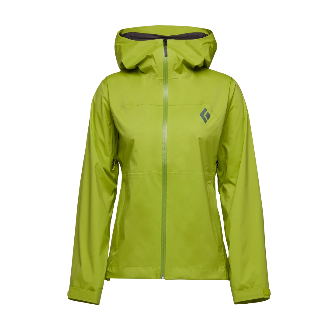 Black Diamond Stormline Stretch Rain Shell Women's 9 Black Diamond Stormline Stretch Rain Shell Women's