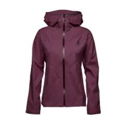 Black Diamond Stormline Stretch Rain Shell Women's 14 Black Diamond Stormline Stretch Rain Shell Women's