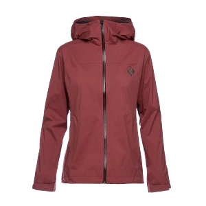 Black Diamond Stormline Stretch Rain Shell Women's 10 Black Diamond Stormline Stretch Rain Shell Women's