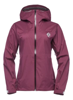Black Diamond Stormline Stretch Rain Shell Women's 16 Black Diamond Stormline Stretch Rain Shell Women's