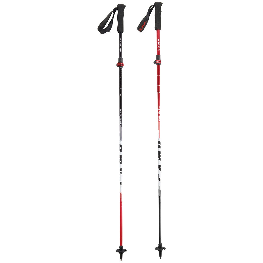 CAMP Adjustable Hiking And Ski Poles Sonic Alu Evo Poles 3 CAMP Adjustable Hiking And Ski Poles Sonic Alu Evo Poles