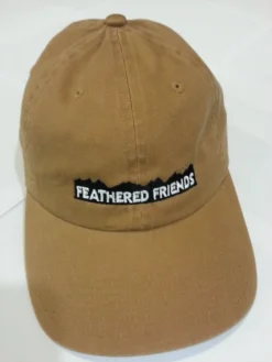 Kam Gear Feathered Friends Garment Washed Cotton Hat With Classic Mountain Logo