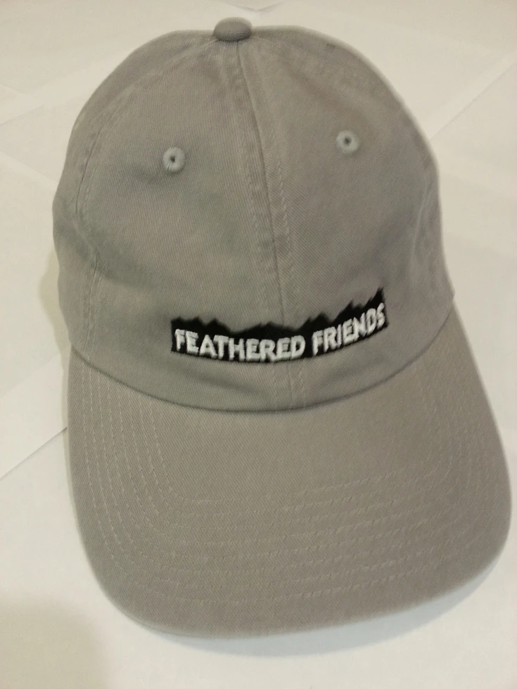 Kam Gear Feathered Friends Garment Washed Cotton Hat With Classic Mountain Logo 3 Kam Gear Feathered Friends Garment Washed Cotton Hat With Classic Mountain Logo