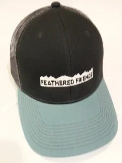 Kam Gear Feathered Friends Pro Style Trucker Hat With Classic Mountain Logo Clothing