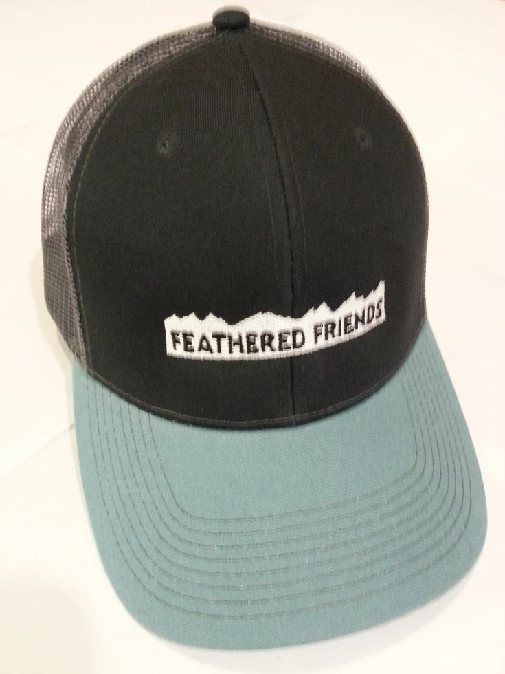 Kam Gear Feathered Friends Pro Style Trucker Hat With Classic Mountain Logo Clothing 3 Kam Gear Feathered Friends Pro Style Trucker Hat With Classic Mountain Logo Clothing