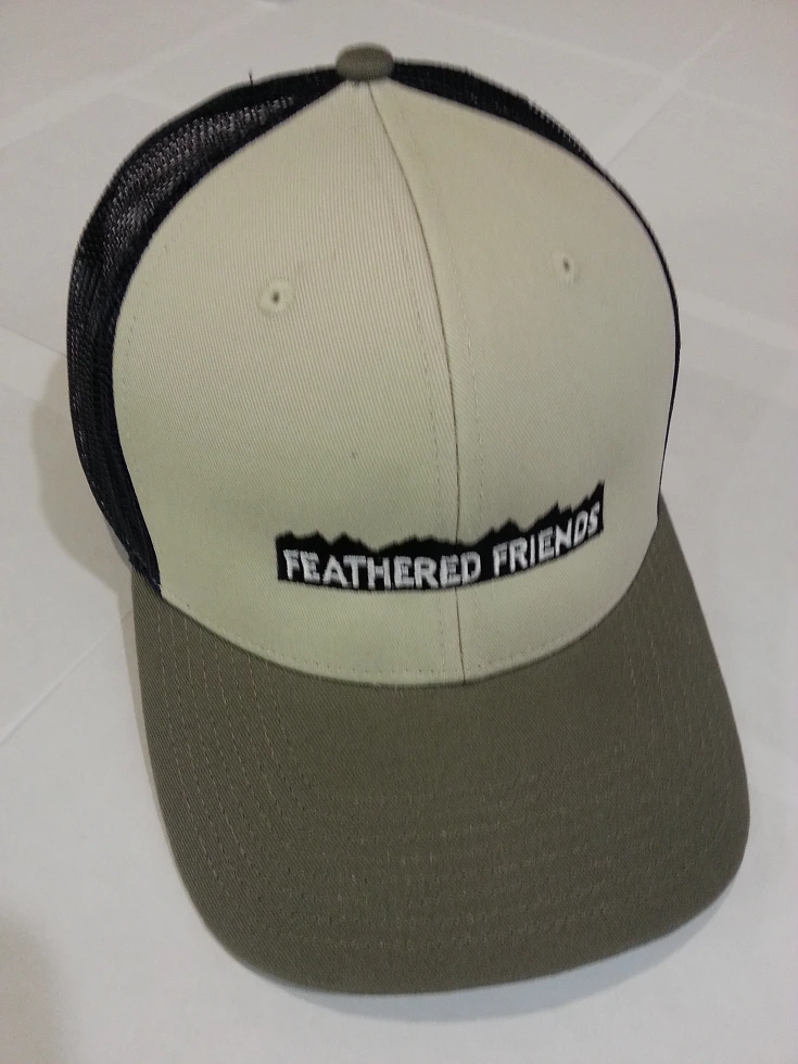 Kam Gear Feathered Friends Pro Style Trucker Hat With Classic Mountain Logo Clothing 4 Kam Gear Feathered Friends Pro Style Trucker Hat With Classic Mountain Logo Clothing