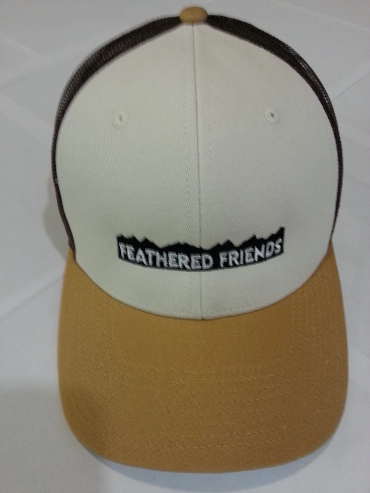 Kam Gear Feathered Friends Pro Style Trucker Hat With Classic Mountain Logo Clothing 5 Kam Gear Feathered Friends Pro Style Trucker Hat With Classic Mountain Logo Clothing