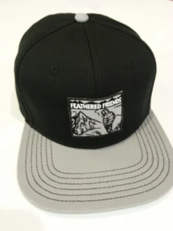 Kam Gear Clothing Feathered Friends Smoking Man Deep Structured Twill Flat Visor Hat