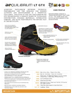 La Sportiva Footwear Aequilibrium LT GTX Women's 17 La Sportiva Footwear Aequilibrium LT GTX Women's