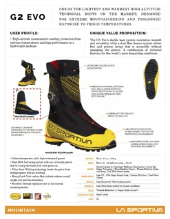 La Sportiva Footwear G2 EVO