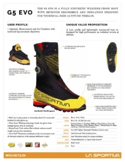 La Sportiva Footwear G5 EVO