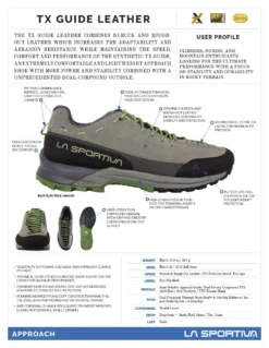 La Sportiva TX Guide Leather Footwear