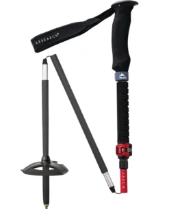 MSR Adjustable Hiking And Ski Poles DynaLock™ Ascent Carbon Backcountry Poles