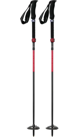 MSR Adjustable Hiking And Ski Poles DynaLock™ Ascent Carbon Backcountry Poles