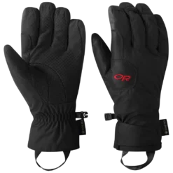 Outdoor Research BitterBlaze Aerogel Gloves Men's Black/Tomato