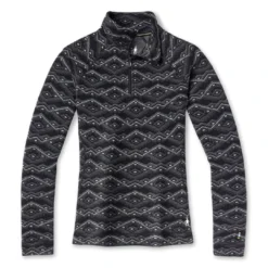 Smartwool Clothing Merino 250 Base Layer Pattern 1/4 Zip Women's F21