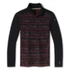 Smartwool Clothing Merino 250 Base Layer Pattern 1/4 Zip Men's 1 Smartwool Clothing Merino 250 Base Layer Pattern 1/4 Zip Men's