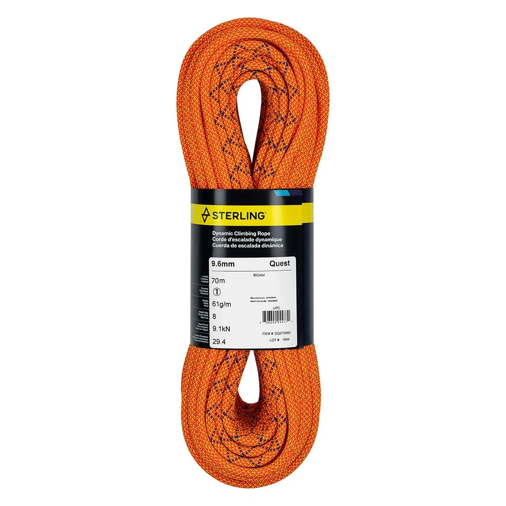 Sterling Gear Quest 9.6mm Rope 4 Sterling Gear Quest 9.6mm Rope